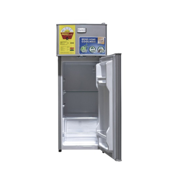 Nasco 120L Double Door Fridge