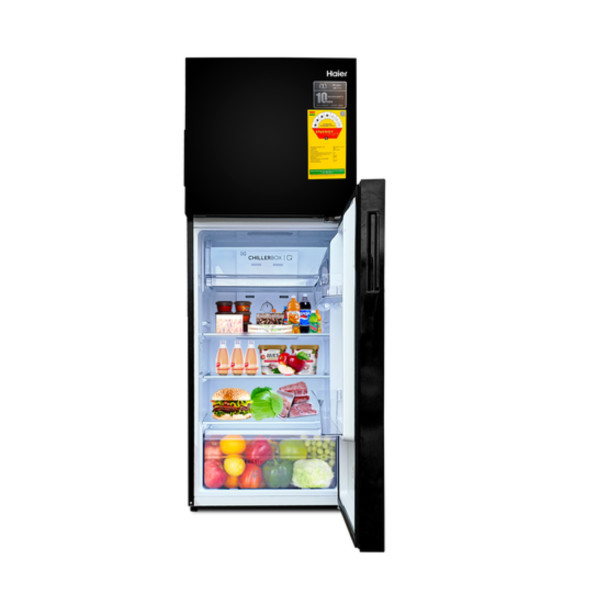Haier 211 Ltr Twin Inverter Frost-Free Fridge BLACK