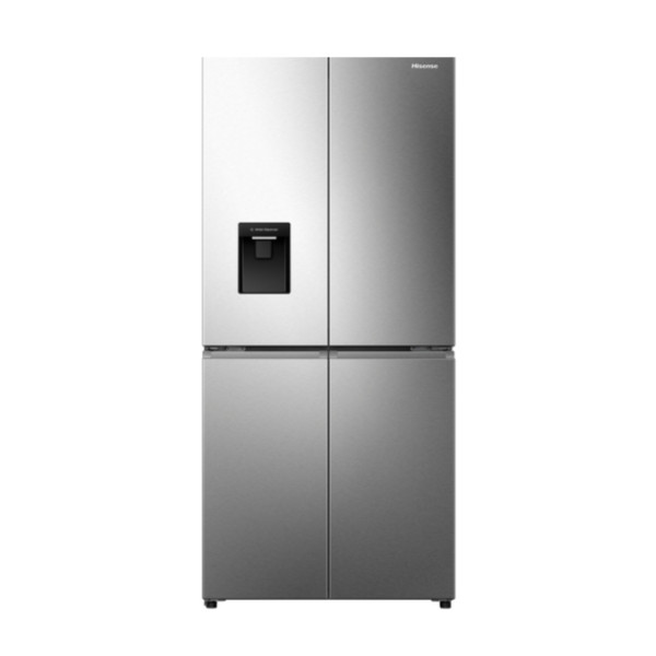 440L Cross Door Refrigerator with Water Dispenser-Silver