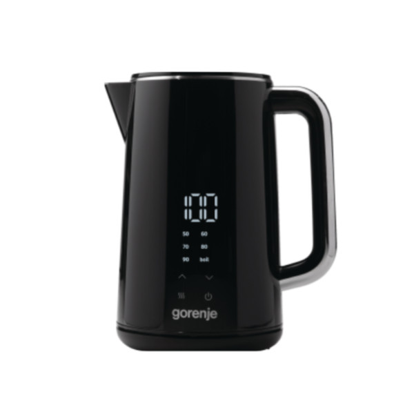 Gorenje Kettle Electric 1.7L Digital Stainless Steel/Black 2200W