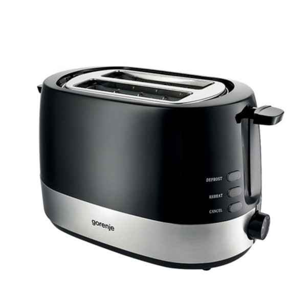 Gorenje Toaster 2 Slots Toaster 850W Black