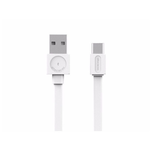 USBcable USB-C Flat - White