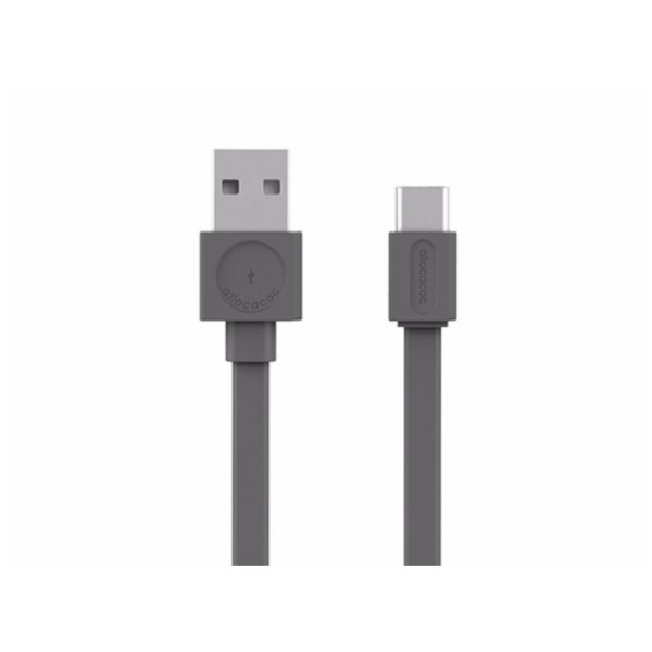USBcable USB-C Flat - Grey